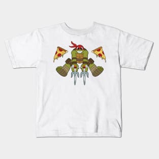 Raphael in Cuphead style fan art Kids T-Shirt